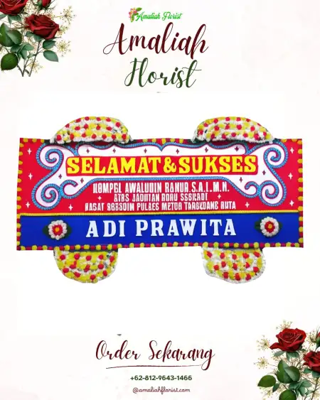Papan Bunga Ucapan Selamat Ramaya